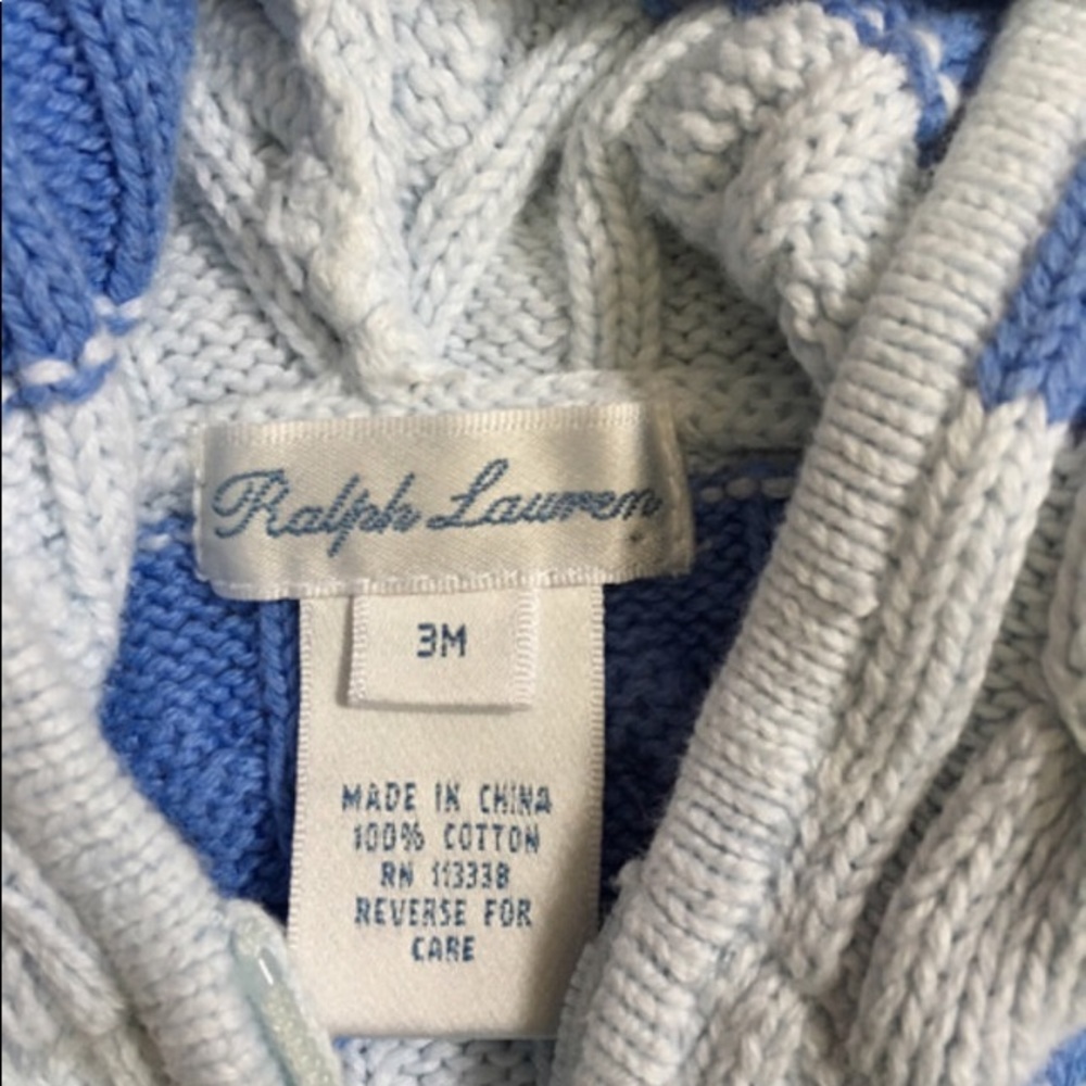 Infant Ralph Lauren Sweater - Picture 2 of 2
